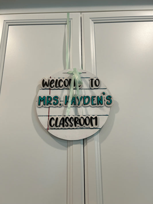 Welcome to Class