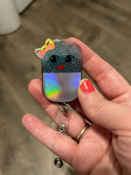 Happy Pill Badge Reel